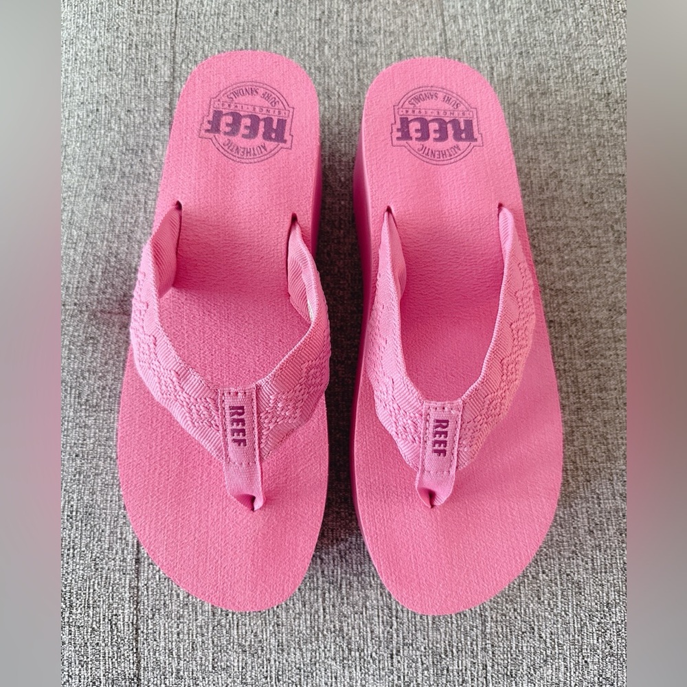 Reef platform sandals flip flops